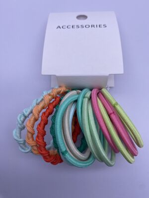 Colorful Hair Ties in Different Styles Perfect for Multiple Occasions
