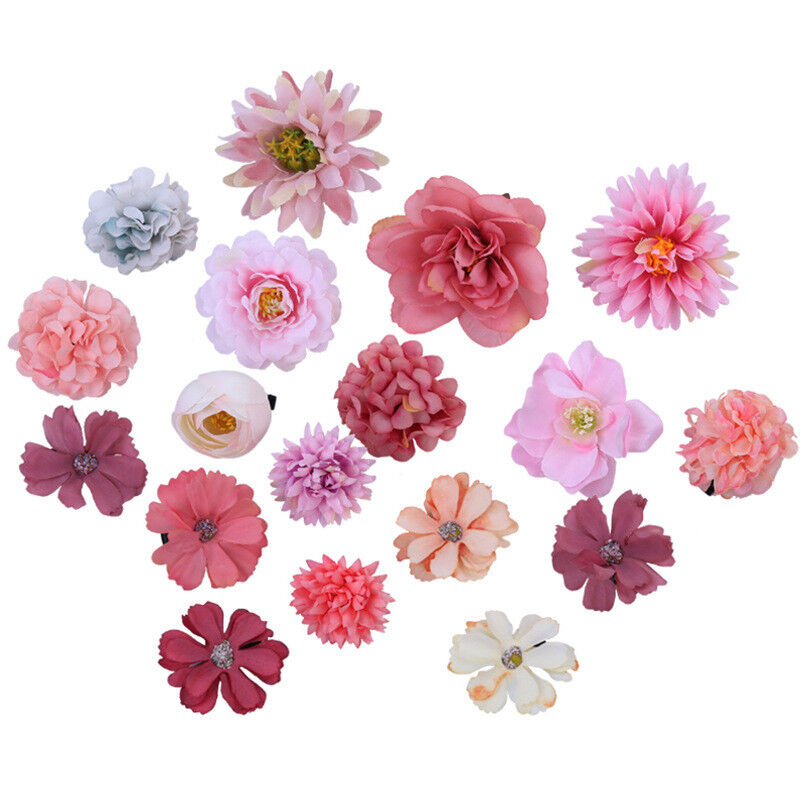 Durable Flower Hair Clips for Any Outfits with Multiple Colors
