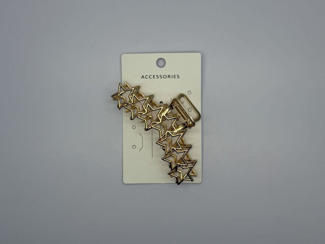 Various Sizes Star Metal Hair Claw Clip Lightweight and Durable